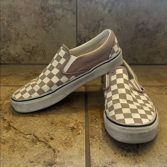 Vans Checkered Slip-On Shoes - Picture 1 of 6